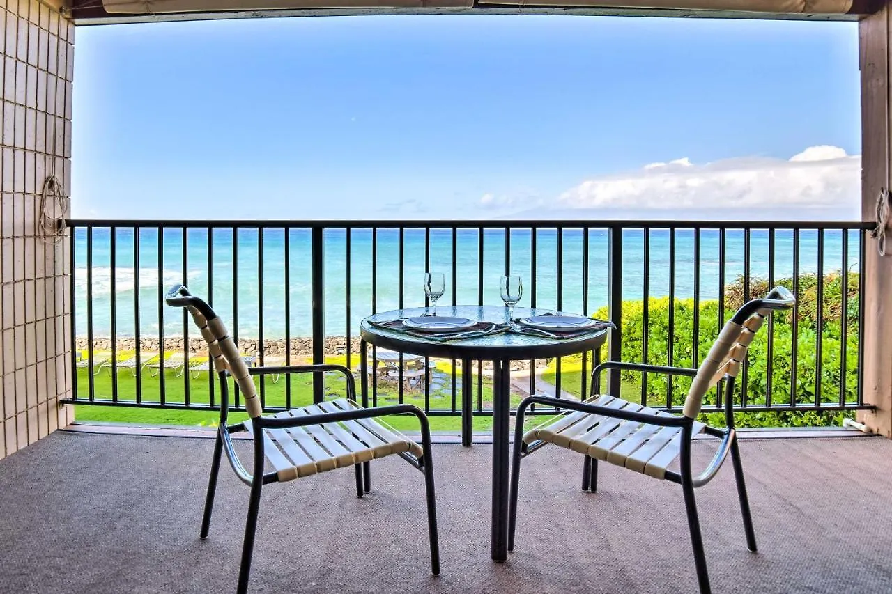 Beachfront Lahaina Condo Pool And Grill Access Kahana United States