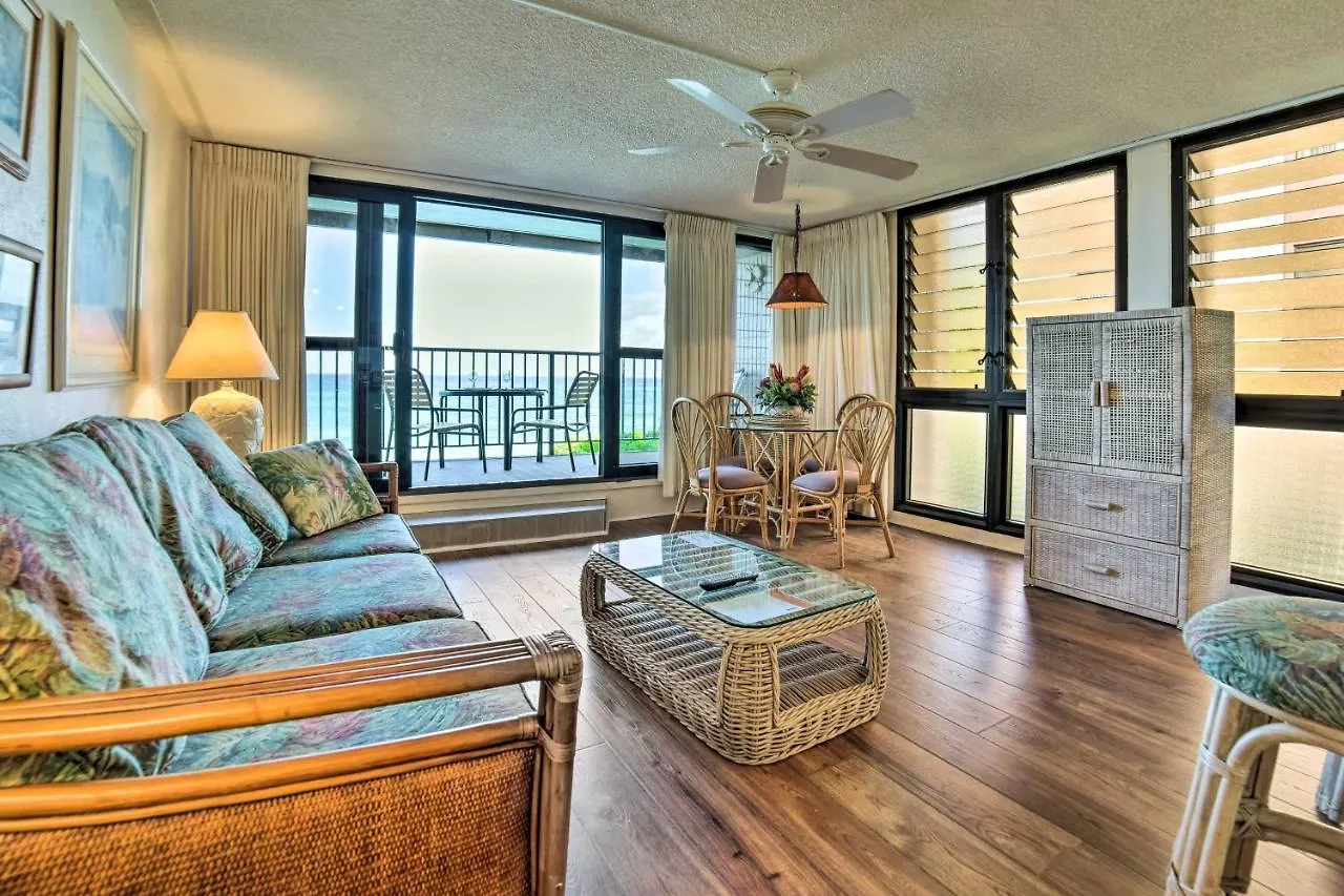 Beachfront Lahaina Condo Pool And Grill Access Kahana 0*,  United States